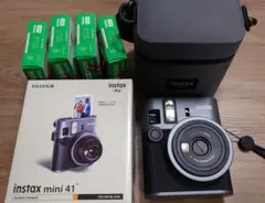 【美品＋付属品付】FUJIFILM instax mini 41