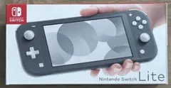 【美品】Nintendo Switch Lite グレー 本体 箱付