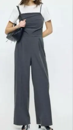 TUCKED WAIST BARE オールインワン　2 BLU 新品タグ付き TUCKED WAIST BARE オールインワン 2 BLU 新品タグ付き - メルカリ
