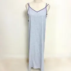 Bab 配色パイピングリボンキャミワンピース グレーのサムネイル