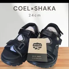 新品✨ コエル×シャカ COEL SHAKA 24cm 2WAY サンダル 厚底のサムネイル