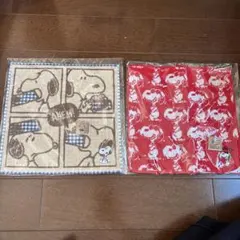 スヌーピー　タオルハンカチセット