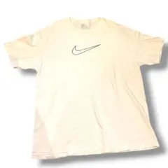 old nike 90s big swoosh tシャツ y2k USA製