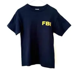 FBI ジョーク　おもしろＴシャツ　Sサイズ ネイビーのサムネイル