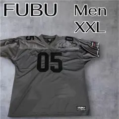 び*様 FUBU メンズ フットボールシャツ 05 カーキ　XXLのサムネイル
