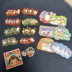 サンリオキャラクターズ フレークシール＆雪だるまシール　セットのサムネイル