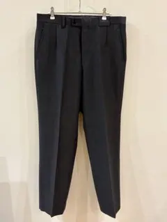LANVIN PARIS ランバン ウールスラックス ダークグレー 2タックのサムネイル