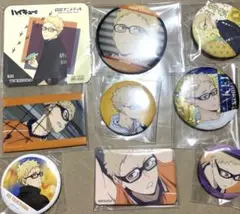 ハイキュー 月島蛍 缶バッジ グッズ まとめ売り