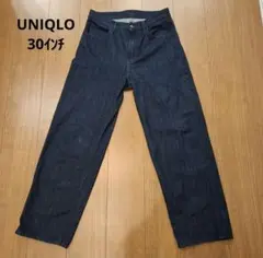 UNIQLO ユニクロ インディゴ デニム ジーンズ 30インチ メンズ