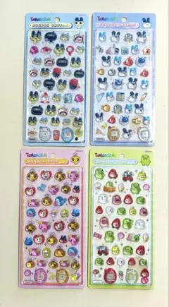 【正規品】　たまごっち　ボンボンドロップシール　4枚セット☆
