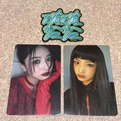 HANA アルバム 封入トレカ 2枚MOMOKA口癖ステッカー1枚　a b