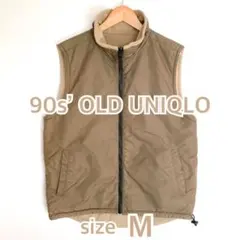 90s’ OLD UNIQLO ナイロン✖️フリース リバーシブル ベスト