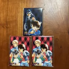 名探偵コナン スクエア缶バッジ 江戸川コナン/沖矢昴/ジン/世良真純