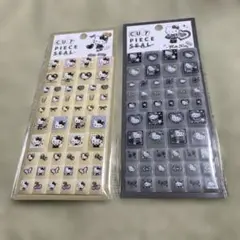 カットピースシール　ハローキティ 2種セット