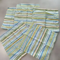 ストライプ生地 5枚セット