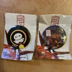 ビッグ・ヒーロー6 缶バッジ 2個セット