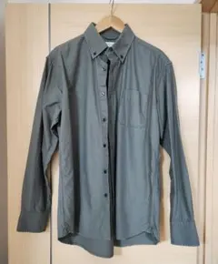 CLOSSH クロッシー シャツ 長袖 メンズLサイズ グリーン しまむら