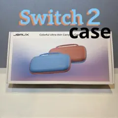 ✨新品未使用✨Switch 2 対応 JSAUX キャリングケース 超薄型 青