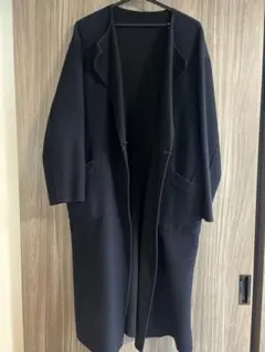 グリーンレーベルリラクシング　リバーシブル　ノーカラーコート