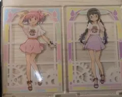 マギアレコード CoCo壱番屋 アクリルスタンド 鹿目まどか 暁美ほむら