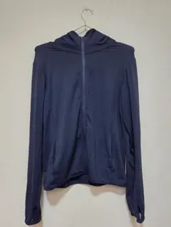 UNIQLO　UVカットパーカー　レディース　紺