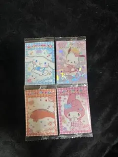 サンリオキャラクターズ ウエハース12 4枚セット