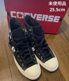 CONVERSE ALL STAR HI 25.5cm デニム 花柄