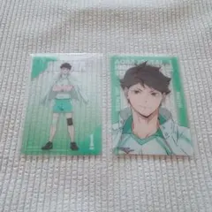 ハイキュー!!　トレーディングクリアカード　及川徹