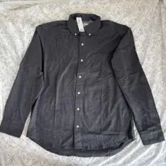 ✨新品　ダークグレー ボタンダウンシャツ