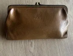 IL BISONTE イルビゾンテ がま口 長財布 レザー エイジング