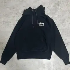 STUSSY INTERNATIONAL パーカー フーディー ブラック S
