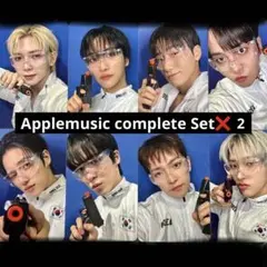 ATEEZ Applemusic アップル　マッペン　特典トレカコンプセット