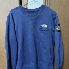 THE NORTH FACE ネイビー クルーネック スウェット