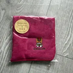 ぐんまちゃん ピンクの刺繍タオル