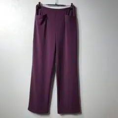 パープル スラックス トレーニングウェア　ボトムス　ウエストゴム　vintage