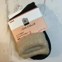 GUNZE UCHI-COLLE 暖房ソックス 23-25cm