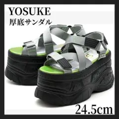 YOSUKE　ヨースケ 厚底サンダル ストラップ スポーツサンダル　24.5 夏