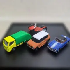 トミカ ミニカー 4台セット まとめ売り