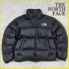 《美品》ザノースフェイス 700 ヌプシ ダウンジャケット メンズ 黒 100L