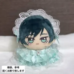 ぬい服 レースフリルドレス ヘッドドレスセット ミント