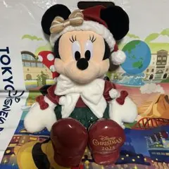 ディズニーミニーマウスぬいぐるみ 2025クリスマス