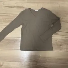 CINEMA CLUB Vネック 長袖 Tシャツ Lサイズ