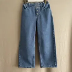 M04004 ジーユーGU GIRLSヌクヌクバギージーンズ　130