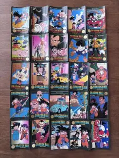 ドラゴンボール カードダス ビジュアルアドベンチャー まとめ売り 53種+3枚