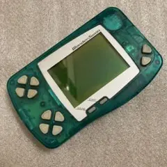 バンダイ ワンダースワン スケルトングリーンWonderSwan