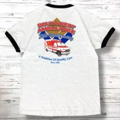 フルーツオブザルーム Tシャツ デカロゴ 灰 L 1182