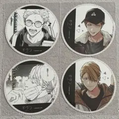 ギヴン アニカフェ 秋彦 春樹 コースター アニメイトカフェ