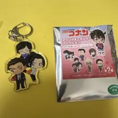 名探偵コナン　アクリルキーホルダーコレクション　カラフルハート上原諸伏大和勘助