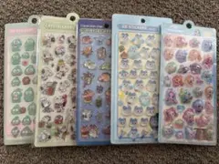 マ*イ様 ぷくぷくシール 立体シール ボンボン 5枚セット