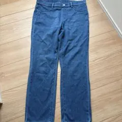 ユニクロ★デニム　クロップド丈　レギンスパンツのサムネイル